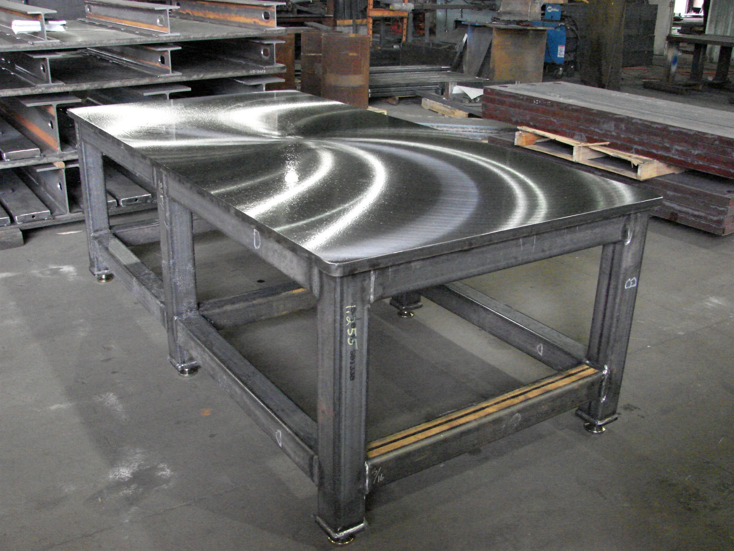 Precision Ground and Machined Table Tops | Precision Grinding, Inc.